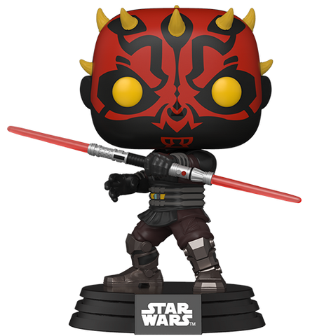 Darth Maul Pop Star Wars Clone Wars Bobblehead