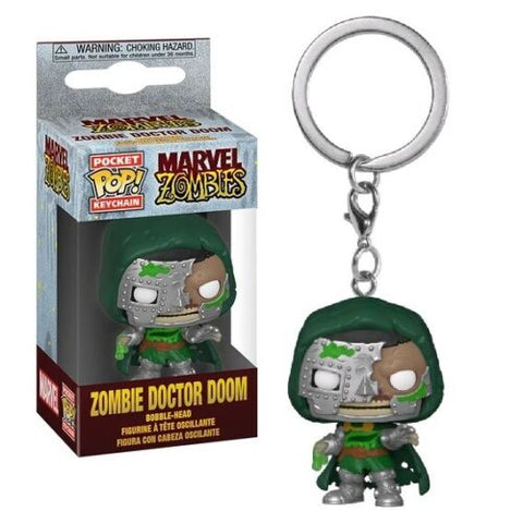 Funko Pop! Marvel Zombies Dr. Doom Keychain