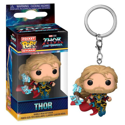 Thor Funko Pop! Love & Thunder Keychain Bobblehead