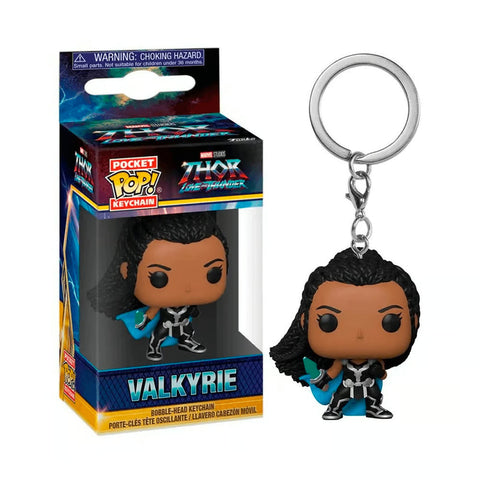 Valkyrie Funko Pop! Love & Thunder Keychain Bobblehead