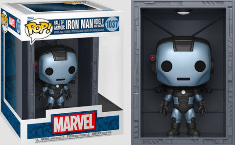 Mk11 War Machine Funko Pop! Deluxe Marvel Hall Of Armor Vinyl Bobblehead