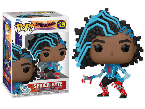 Spider-Byte Funko Pop! Marvel Spider-Man Across The Spider-Verse Bobblehead