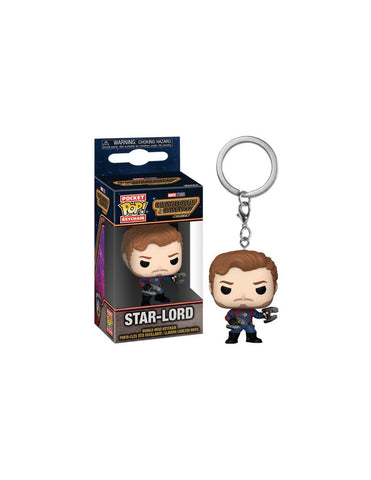 Star-Lord Funko Pop! Pocket Keychain Guardians Of The Galaxy Keychain