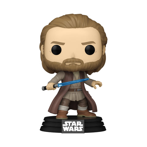 Obi-Wan Kenobi Funko Pop! Star Wars Battle Pose Bobblehead