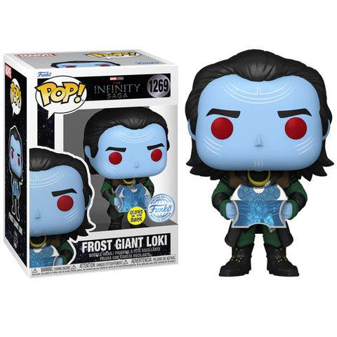 Frost Giant Loki Glow In The Dark Funko Pop! Marvel Thor The Infinity Saga Bobblehead