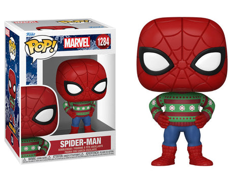 Spider-Man Funko Pop! Marvel Holiday Bobblehead