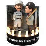 Abbott and Costello "Who's on First?" on Stage Light Up Talking Dual Bobblehead