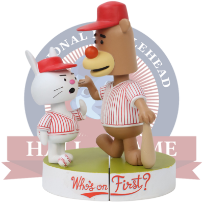 Talking Bobble Abbott & Costello βWhoβs On First?β Book Character Talking Bobbleheads ...