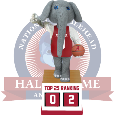 Alabama Crimson Tide Basketball Top 25 Ranking Tracker Bobblehead (Presale)