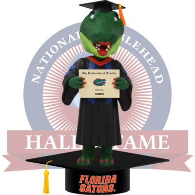 Alberta Gator Florida Gators Mascot Graduation Bobblehead (Presale)
