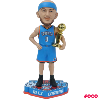 Oklahoma City Thunder 2025 NBA Champions Bobbleheads – National