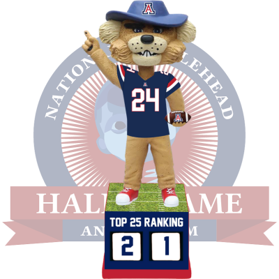 Arizona Wildcats Football Top 25 Ranking Tracker Bobblehead (Presale)