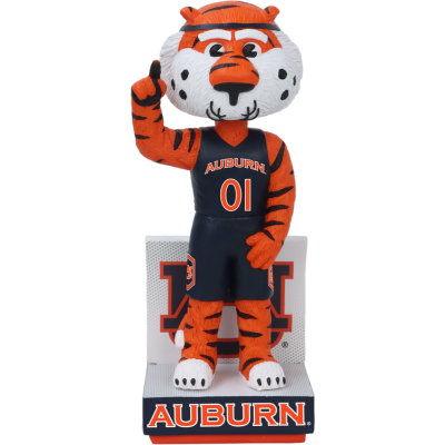 Aubie the Tiger Auburn Tigers Mascot Basketball Jersey Bobbleheads