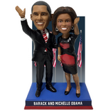 Barack and Michelle Obama Dual Election Night Bobblehead