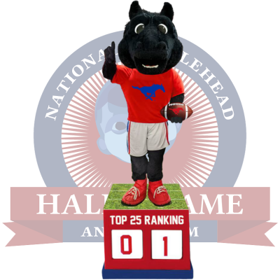 SMU Mustangs Football Top 25 Ranking Tracker Bobblehead (Presale)