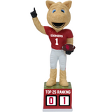 Oklahoma Sooners Football Top 25 Ranking Tracker Bobbleheads