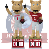 Oklahoma Sooners Football Top 25 Ranking Tracker Bobbleheads