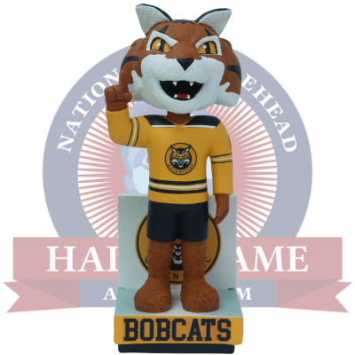 Boomer the Bobcat Quinnipiac Bobcats Mascot Bobblehead (Presale)
