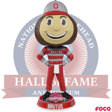 Brutus Buckeye Ohio State Buckeyes 2024 Football National Champions Mascot Bighead Bobblehead