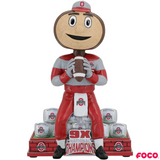 Brutus Buckeye Ohio State Buckeyes Mascot 9x Football National Champions Bobblehead