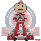 Brutus Buckeye Ohio State Buckeyes Mascot 9x Football National Champions Bobblehead