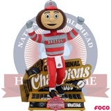 Brutus Buckeye Ohio State Buckeyes 2024 Football National Champions Graffiti Mascot Bobblehead