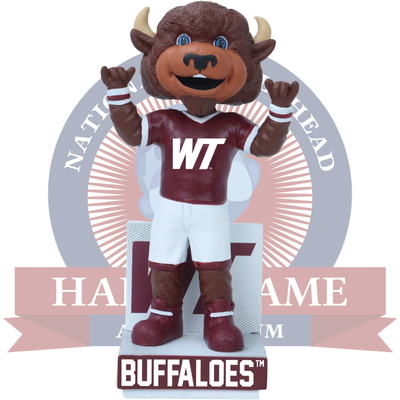 Bucky the Buffalo West Texas A&M Buffaloes Mascot Bobblehead