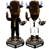 Harding Bisons Buff the Bison Mascot 2023 Division II Football National Champions Bobbleheads (Presale)