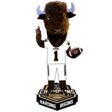 Harding Bisons Buff the Bison Mascot 2023 Division II Football National Champions Bobbleheads (Presale)