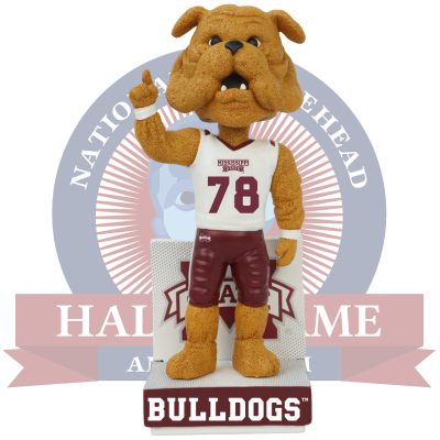 Bully Mississippi State Bulldogs Male Mascot Bobblehead