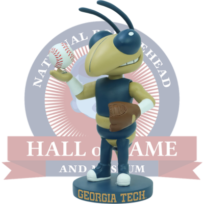 Buzz Georgia Tech Yellow Jackets Mascot Baseball Bobblehead (Presale)