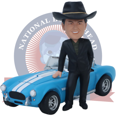 【11】Hall of Fame Carroll Shelby Hot Wheels Hall of Fame Legends Carroll Shelby Classic Cobra