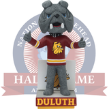 Champ Minnesota Duluth Bulldogs Mascot Maroon Jersey Bobblehead (Presale)