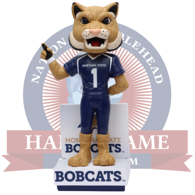 Champ Montana State Bobcats Mascot Bobblehead