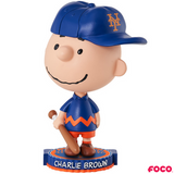 Charlie Brown Peanuts Bighead MLB Bobbleheads
