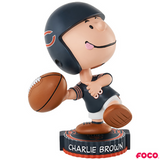 Charlie Brown Peanuts Bighead NFL Bobbleheads