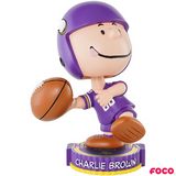 Charlie Brown Peanuts Bighead NFL Bobbleheads