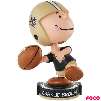 Charlie Brown Peanuts Bighead NFL Bobbleheads – National