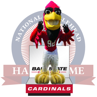 Charlie Cardinal Ball State Cardinals Mascot Bobblehead (Presale)