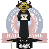 Chip the Buffalo Colorado Buffaloes Mascot Graduation Bobblehead (Presale)