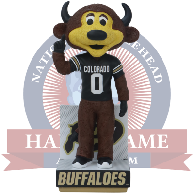 Chip the Buffalo Colorado Buffaloes Mascot Bobblehead