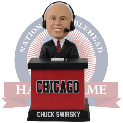Chuck Swirsky Talking Bobblehead (Presale)