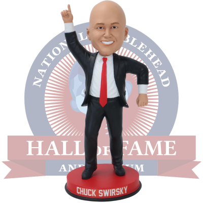 Chuck Swirsky Victory Dance Bobblehead (Presale)