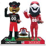 Cincinnati vs. Miami Football Rivalry Bobblehead (Presale)