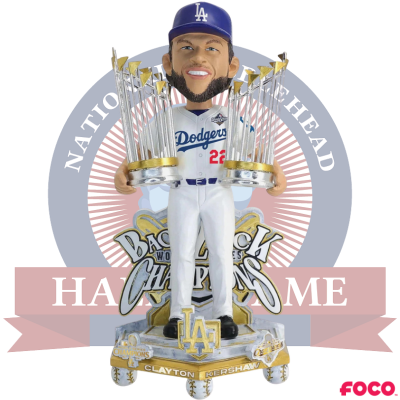 Los Angeles Dodgers 2025 World Series Champions Celebration Bobbleheads
