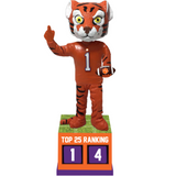 Clemson Tigers Football Top 25 Ranking Tracker Bobblehead (Presale)