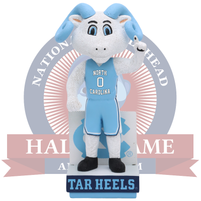 RJ North Carolina Tar Heels Mascot Bobblehead