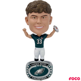 Philadelphia Eagles Super Bowl LIX Champions Ring Base Bighead Bobbleheads