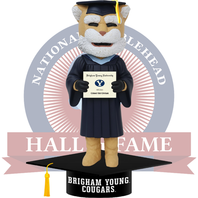 Cosmo the Cougar BYU Cougars Mascot Graduation Bobblehead (Presale)