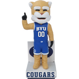 Cosmo the Cougar BYU Cougars Mascot Basketball Jersey Bobbleheads